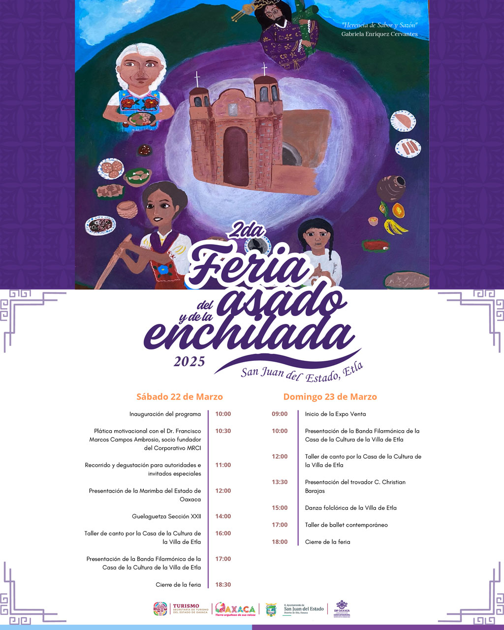 feria asado y enchilada